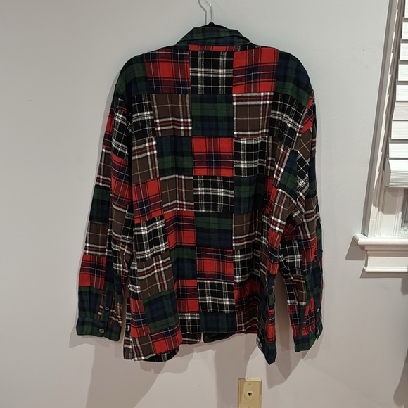 Stussy Patchwork Long sleeve Zip-Up - Picture 4 of 4